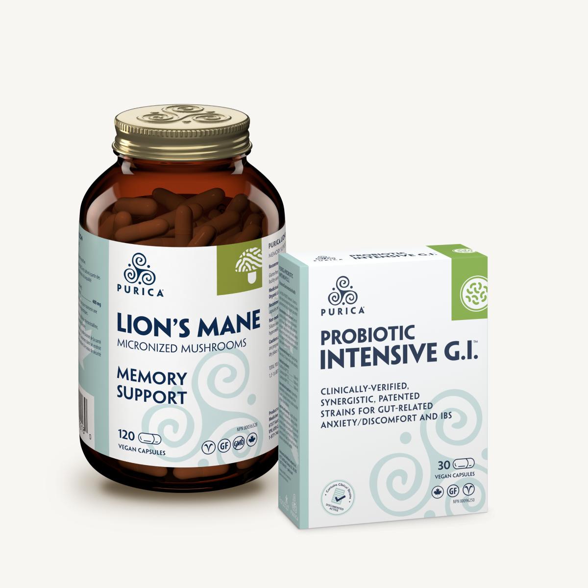Lion's Mane + Probiotic Intensive GI