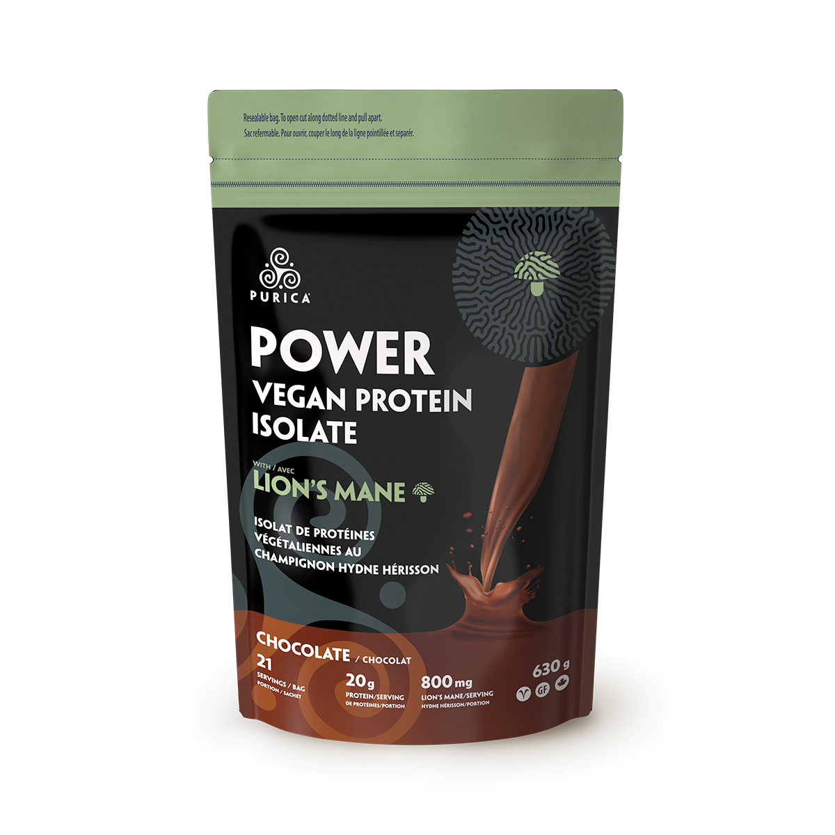 Vegan Protein with Lion's Mane